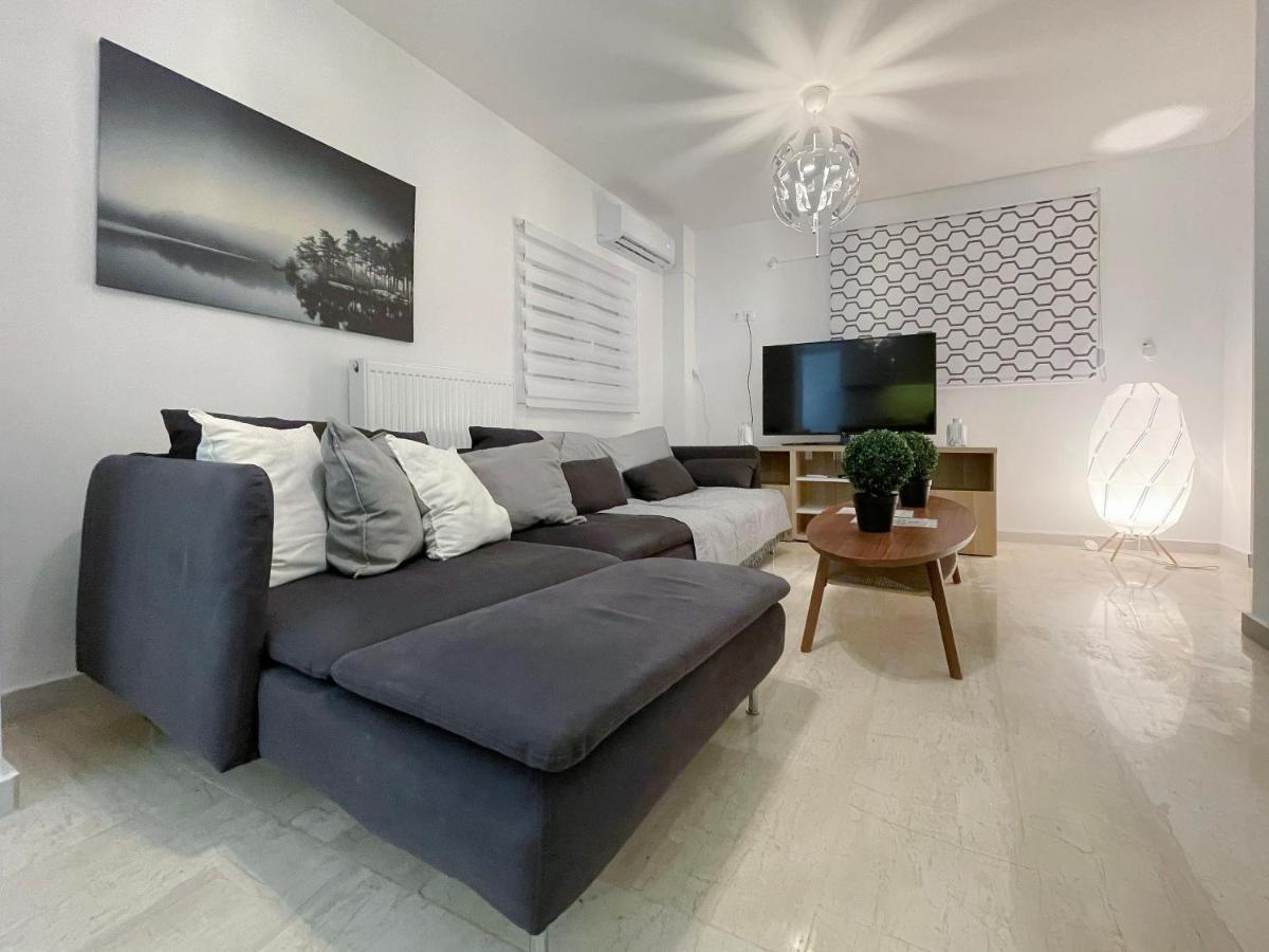 Апартаменты Key Biscayne Charming 50Sqm Apt In Paleo Faliro Афины Экстерьер фото
